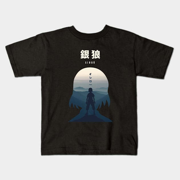 Popular Silhouette Hero Kids T-Shirt by tosleep